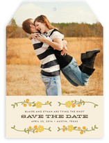 Floral Frame Save the Date Cards