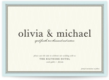 float + framed Save the Date Cards