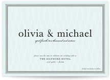 float + framed Save the Date Cards