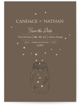 fireflies Save the Date Cards