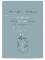 fireflies Save the Date Cards