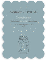 fireflies Save the Date Cards
