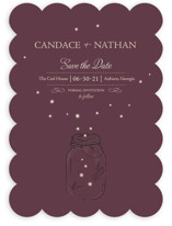 fireflies Save the Date Cards