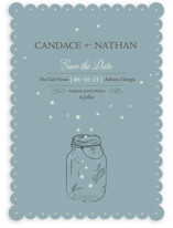 fireflies Save the Date Cards