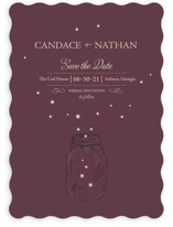 fireflies Save the Date Cards