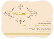 French Vintage Save the Date Cards