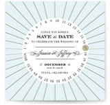 Float + Vintage Round Save the Date Cards