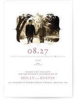 Ornate Frame Save the Date Cards