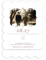 Ornate Frame Save the Date Cards