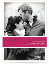 Golden Wrap Save the Date Cards