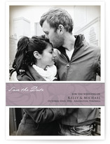 Golden Wrap Save the Date Cards