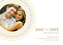Italian Sunset Save the Date Cards, by Ashley Dally