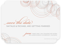 Intricate Save the Date Cards