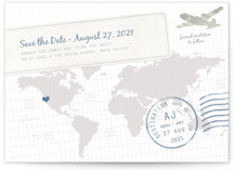A Faraway Destination Save the Date Cards