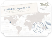 A Faraway Destination Save the Date Cards