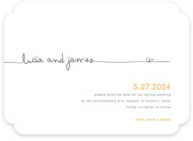 The Happy Couple Save the Date Cards