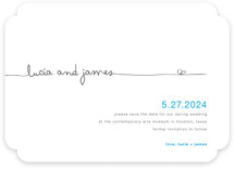The Happy Couple Save the Date Cards