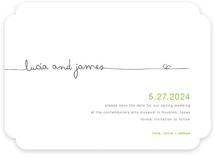The Happy Couple Save the Date Cards
