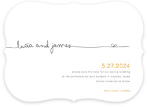The Happy Couple Save the Date Cards