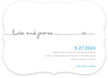 The Happy Couple Save the Date Cards