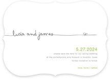 The Happy Couple Save the Date Cards