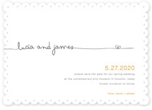 The Happy Couple Save the Date Cards