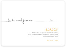 The Happy Couple Save the Date Cards
