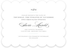 Charming Go Lightly Save the Date Cards