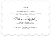 Charming Go Lightly Save the Date Cards