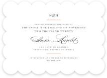 Charming Go Lightly Save the Date Cards