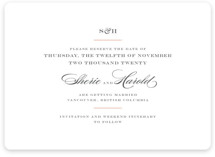 Charming Go Lightly Save the Date Cards