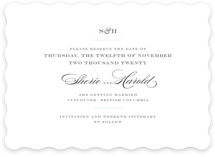 Charming Go Lightly Save the Date Cards