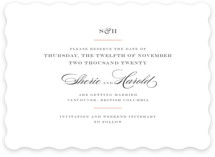 Charming Go Lightly Save the Date Cards