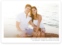 Vintage Photograph Save the Date Cards