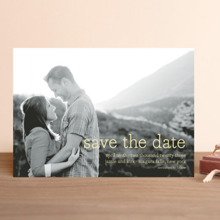 Simply in Love Save the Date Cards