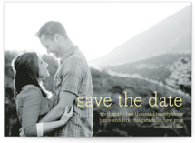 Simply in Love Save the Date Cards