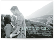 Simply in Love Save the Date Cards