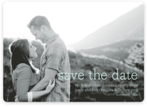 Simply in Love Save the Date Cards