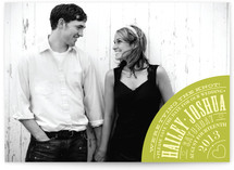 Vintage Typography Poster Save the Date Cards