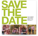 Four Square Save the Date Cards