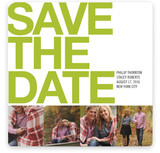 Four Square Save the Date Cards