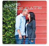 Tilted Save the Date Cards