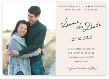 Airmail Save the Date Cards