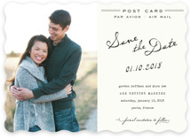 Airmail Save the Date Cards