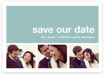 Modern Love Story Save the Date Cards