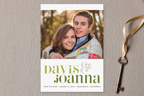 Love Lettered Save the Date Cards