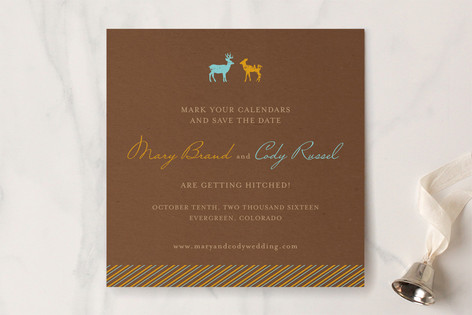 Love You Deerly Save the Date Cards