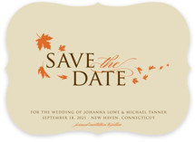 Fall Breeze Save the Date Cards