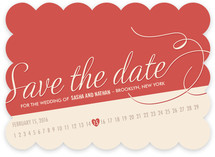 Retro Diner Save the Date Cards