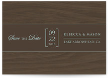 The Lodge Save the Date Cards
